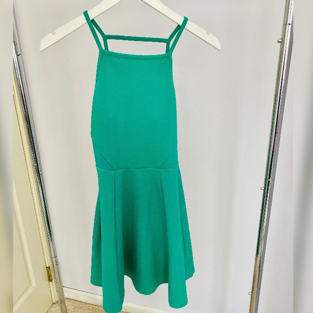 H&M Mini Green Dress